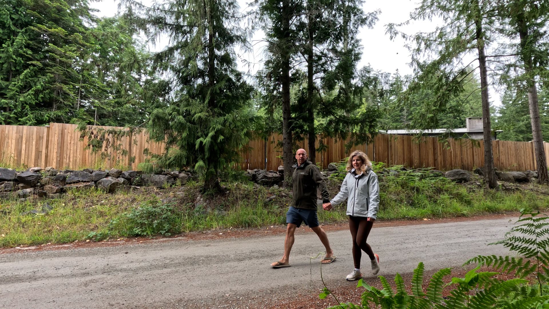 Walking around Texada Island