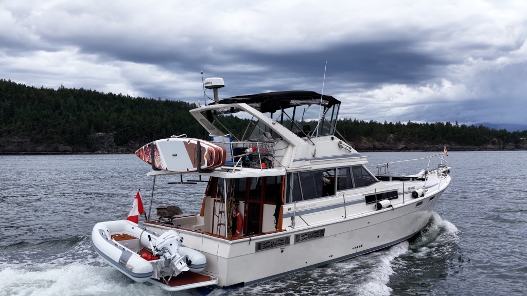 Finally Underway: Our First Night at Thormanby&nbsp;Island