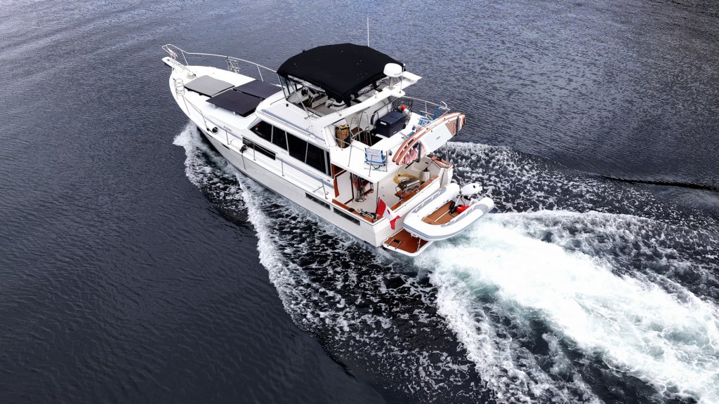 Finally in Desolation Sound: Stern Tying in Prideaux&nbsp;Haven